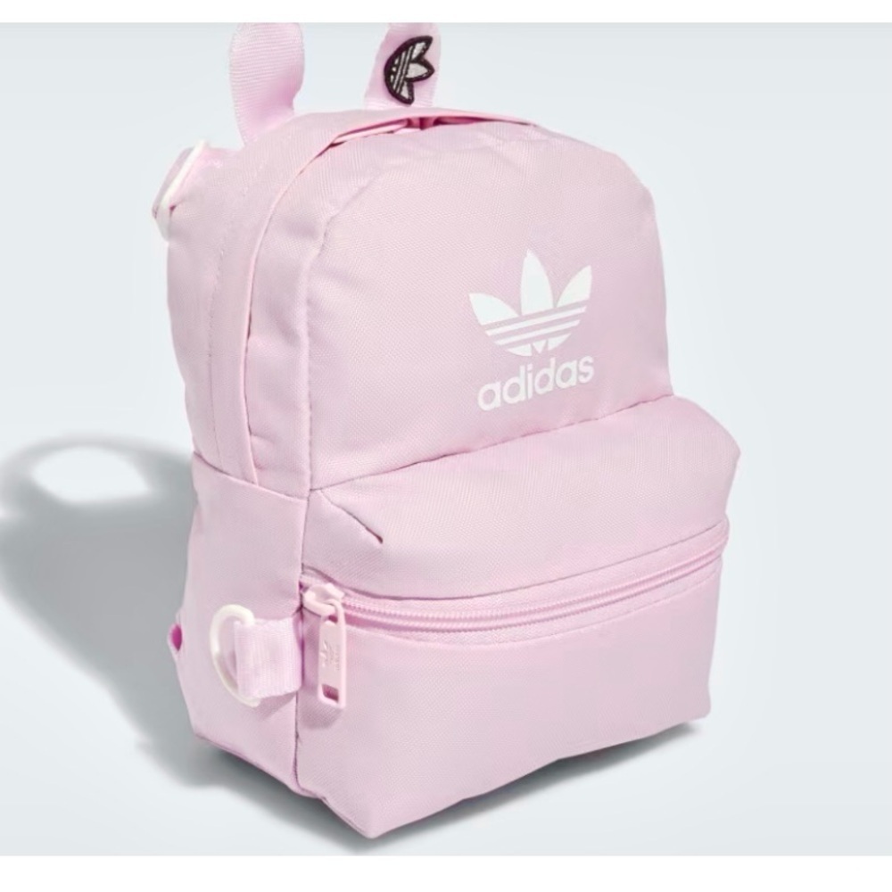 Adidas New Trefoil Logo Mini Backpack 2.0 Originals Orchid Pink Purple - Picture 9 of 10